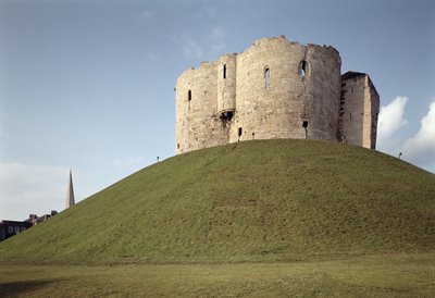 Vista exterior, de, Cliffords, torre, york, yorkshire norte de Unbekannt Unbekannt