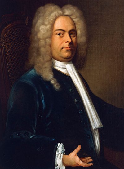 George Frideric Handel (detalhe) de Unbekannt Unbekannt