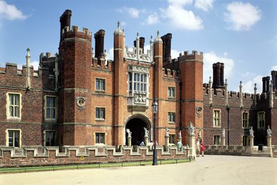 Hampton Court Palace na primavera de 14 e 1520 (H5996) de Unbekannt Unbekannt