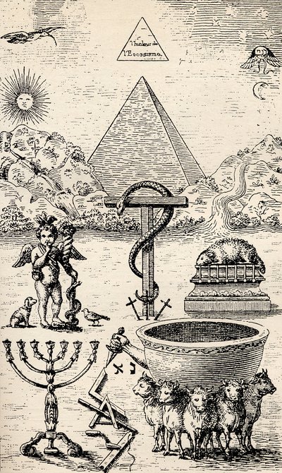 High Degree Symbols, de &39;The Freemason&39;, de Eugen Lennhoff, publicado em 1932 de Unbekannt Unbekannt