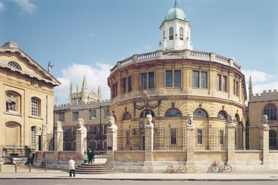 Teatro Sheldonian, Oxford, construído em 1662-63 de Unbekannt Unbekannt