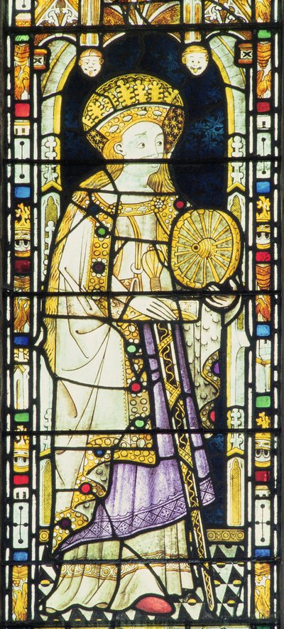 St.Catherine, britânica, século XV de Unbekannt Unbekannt