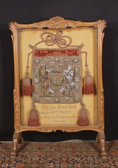 A bolsa do grande selo, realizada pelo Lord Keeper, Sir Orlando Bridgeman (1667-1672) de Unbekannt Unbekannt