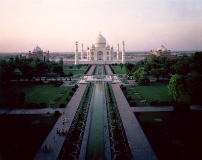 O Taj Mahal projetado por Ustad Ahmad Lahori de Unbekannt Unbekannt