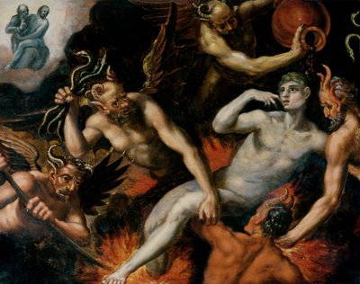 O tormento do inferno de Unbekannt Unbekannt