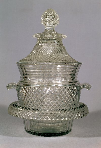 Refrigerador de vinho, c.1815-20 (copo de corte) de Unbekannt Unbekannt