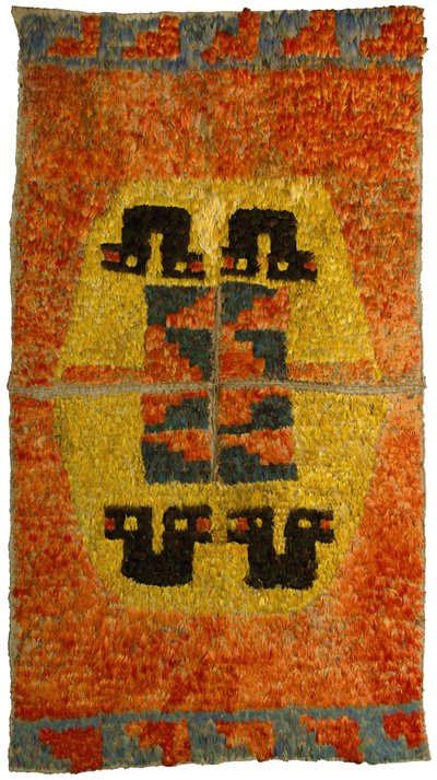 Uma túnica de penas de Nazca-Huari, c. 700-1100 de Unbekannt