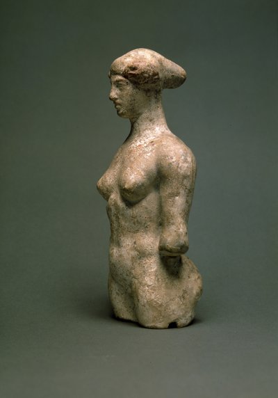 Uma Boneca Nua, Grega, Sótão, século V a.C. (terracota) de Unbekannt