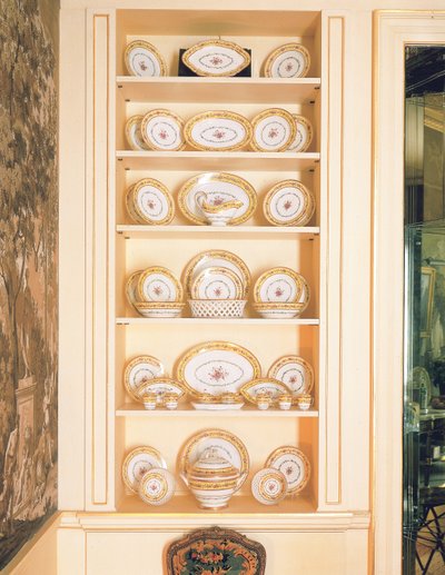 Serviço de jantar em Paris (Rue des Crussol), c.1792-95 (porcelana) de Unbekannt