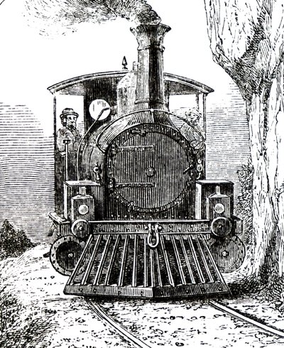 Um freio de tracção de locomotiva. de Unbekannt