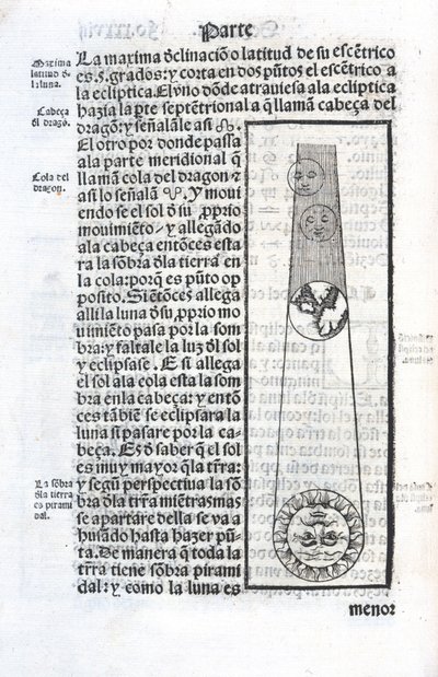 Um eclipse lunar de Unbekannt