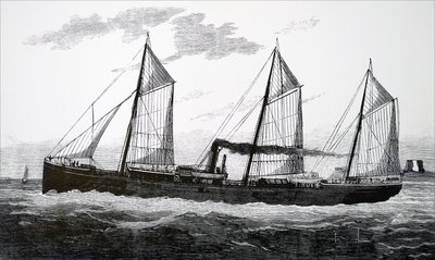 Um navio refrigerado de Unbekannt