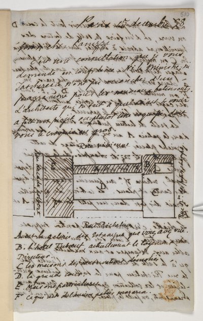 Adicionar carta MS 36718 f.510 para Panizzi de Unbekannter Künstler