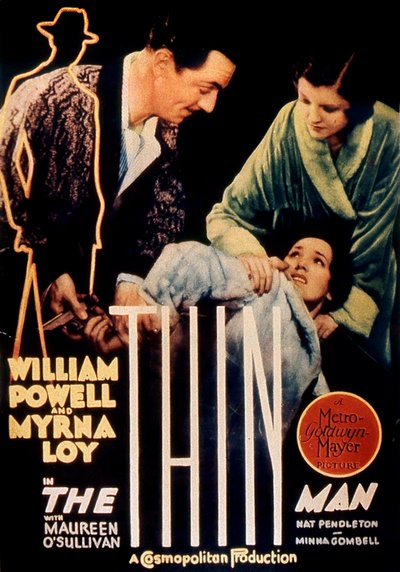 Cartaz do filme The Thin Man, de WsVandyke 1934 de Unbekannt