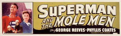 Cartaz do filme SUPERMAN AND THE MOLE MEN de LeeSholem com Phyllis Coates, George Reeves 1951 de Unbekannt