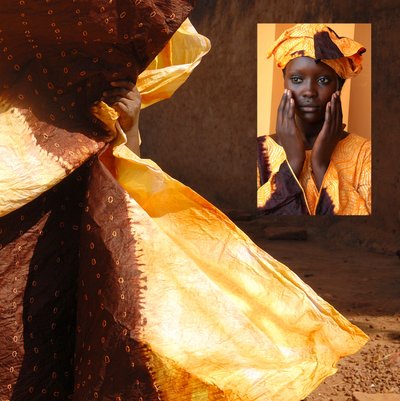 African-prints 35, 2009 (foto) de Unbekannter Künstler
