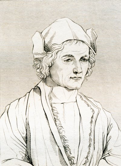 O pai de Albrecht Dürer, após uma pintura de Albrecht Dürer em 1497, da 