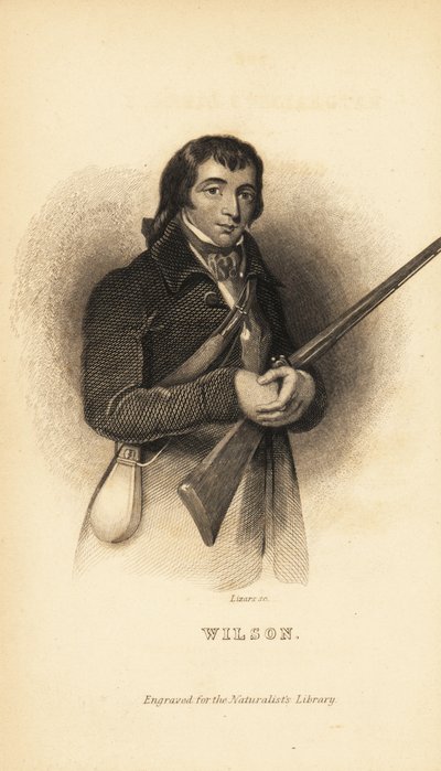 Alexander Wilson, ornitólogo escocês-americano, naturalista e poeta de Unbekannt
