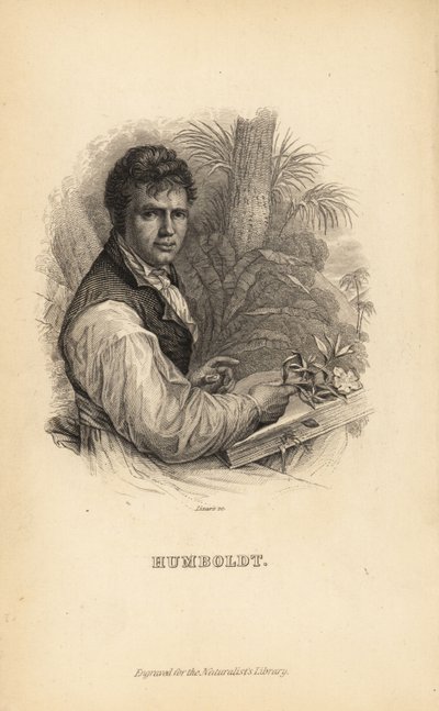 Alexander von Humboldt, explorador alemão, naturalista e botânico de Unbekannt