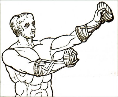 Um pugilista precoce de Unbekannt