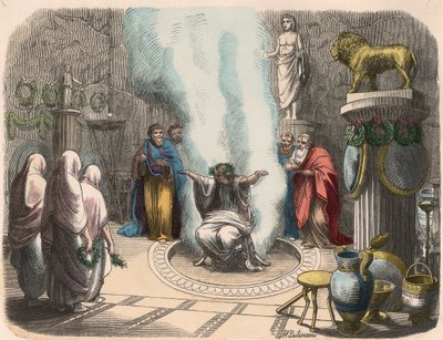 Grécia Antiga: Santuário para Apollo: Oráculo em Delfos de Unbekannt