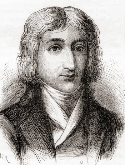 André-Jacques Garnerin, balonista e inventor do pára-quedas sem moldura, de 