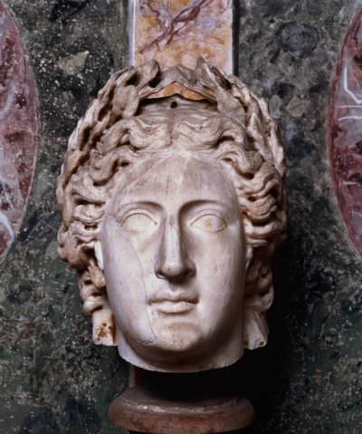 Apolo de Mântua, cópia romana de um original grego do século V a.C. (mármore) de Unbekannt