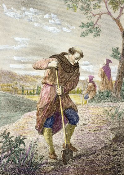 Armand Jean Le Bouthillier de Rance (1626-1700) abade e fundador dos Cistercienses Trapistas de Unbekannter Künstler