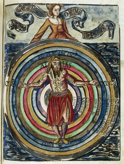 Astronomia Século XVI: le systeme de Ptolemee de Unbekannt