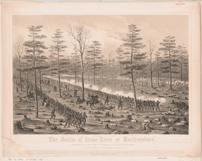 Batalha do Rio das Pedras ou a Batalha de Murfreesboro, 31 de dezembro de Unbekannt