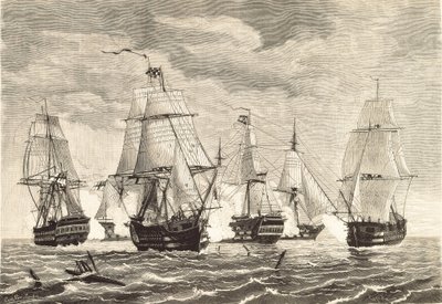 Batalha de Trafalgar (21 de outubro de Unbekannter Künstler