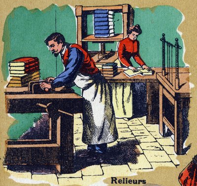 Aglutinantes . Alfabeto ilustrado. Imagens reunidas em Jarville-Nancy, início do século XX. Dimensões: 40 x 29 cm. Litografia sobre fundo de bistre. de Unbekannt