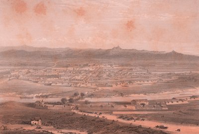 Vista aérea de Alessandria, Piemonte de William M. Timlin