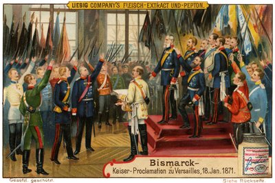 Bismarck em Versailles de Unbekannt