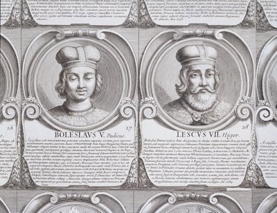 Boleslaw V, o Casto, e Leszek II, o Negro, nº 27 e 28 da 