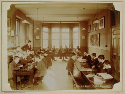 Sala de Recreação do Menino na Instituição Surda e Muda, Derby de Unbekannt