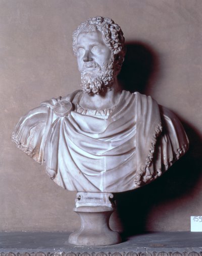 Busto de Septimius Severus, romano (mármore) de Unbekannt