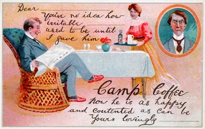 Camp Coffee - anúncio, c. 1920 de Unbekannter Künstler