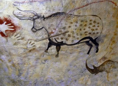 Pinturas rupestres encontradas na Caverna de Altamira (foto) de Unbekannter Künstler