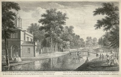 Chiswick House (gravura) de Unbekannter Künstler