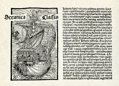 A carta de Cristóvão Colombo de Unbekannter Künstler