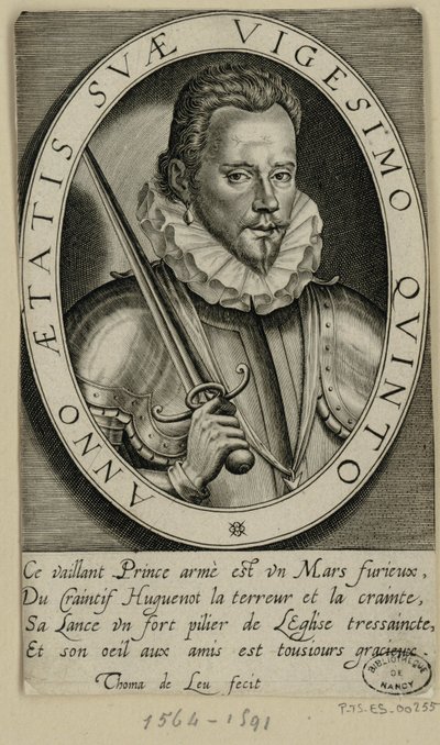 Claude de Lorraine, cavaleiro de Aumale de Unbekannter Künstler