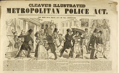 Lei da Polícia Metropolitana Ilustrada de Cleave de Unbekannter Künstler