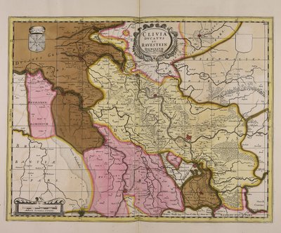 Cliuia ducatus et Rauestein dominium de Unbekannter Künstler