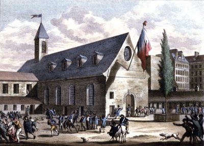 Encerramento do Clube dos Jacobinos, Paris de Unbekannter Künstler