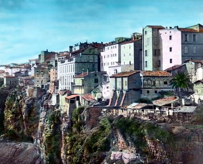 Constantine é a terceira maior cidade da Argélia, depois de Argel e Orão, c.1920 de Unbekannter Künstler