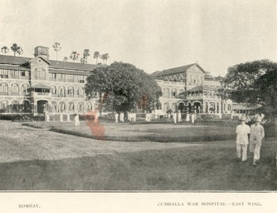 Hospital de Guerra de Cumballa, c1900s (foto) de Unbekannter Künstler