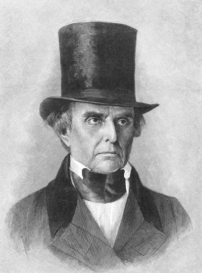 Daniel Webster, político americano (foto a p/b) de Unbekannt