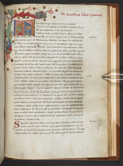 De senectute de Marcus Tullius Cicero de Unbekannter Künstler