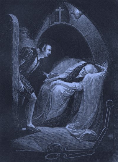 Morte de Edmund Mortimer de Unbekannter Künstler